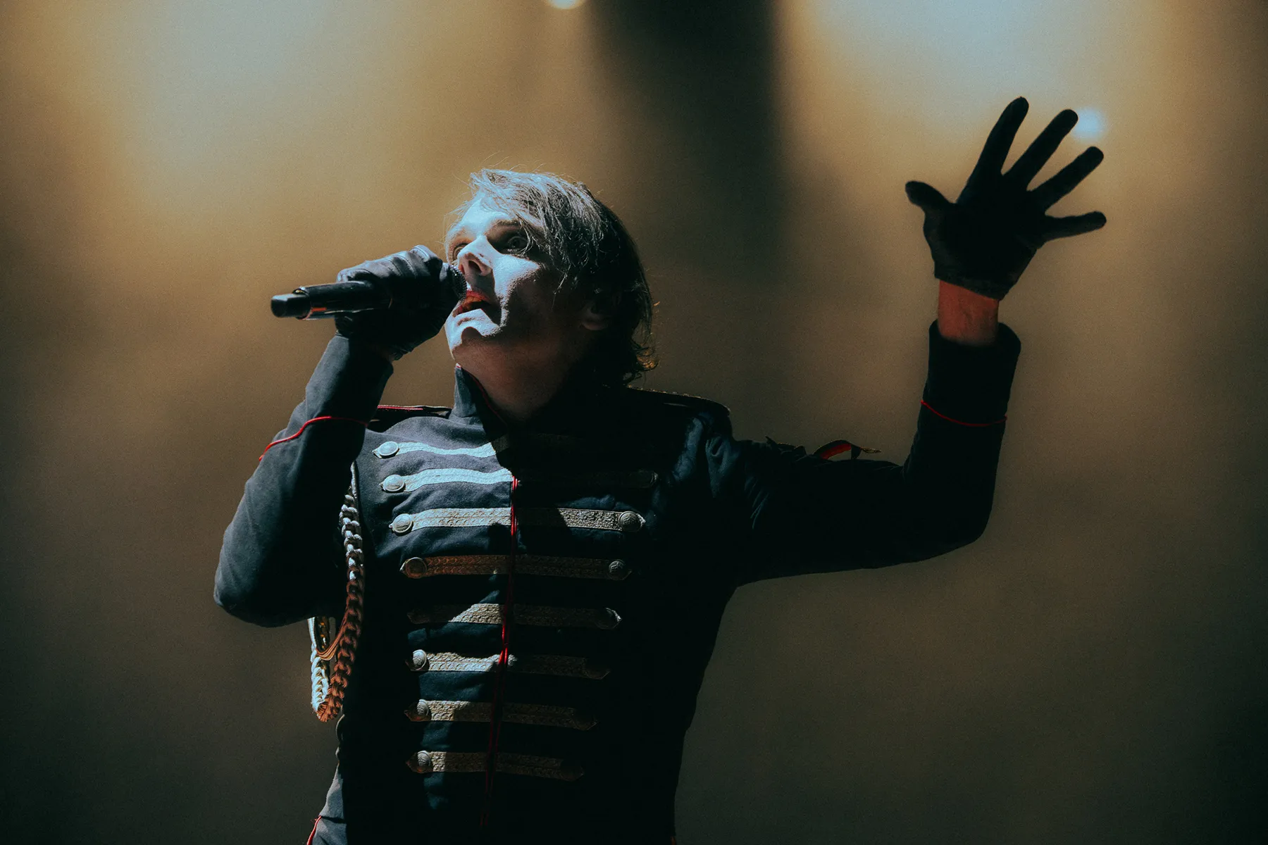 My Chemical Romance performing live