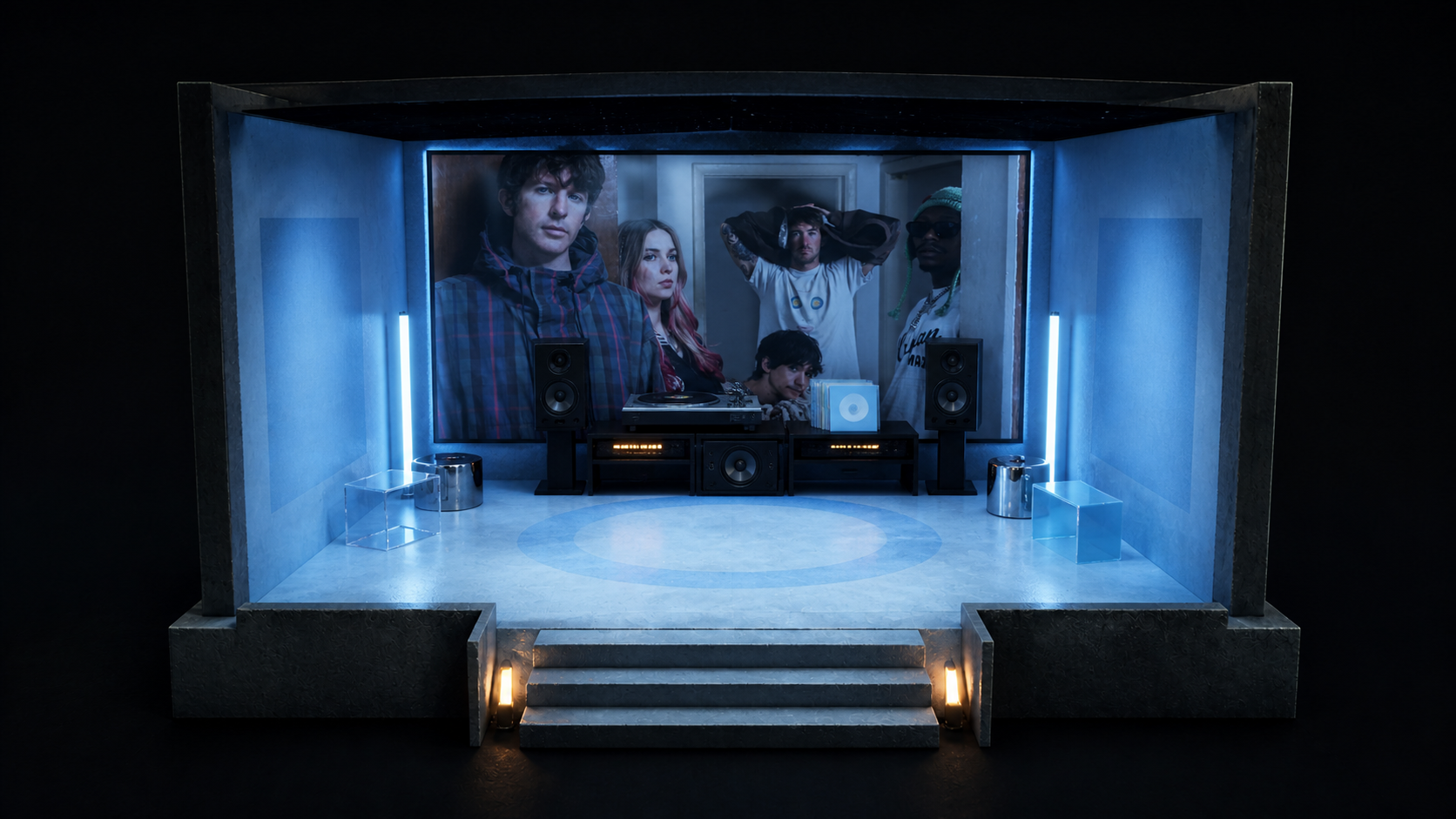 Turnstile immersive artist world